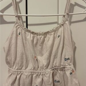 American Eagle Outfitters Floral Camisole - Cream